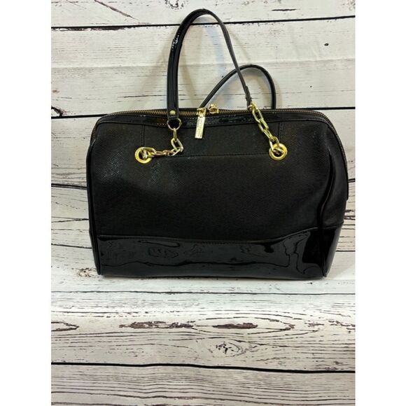 Anne Klein Black Handbag - Picture 2 of 6